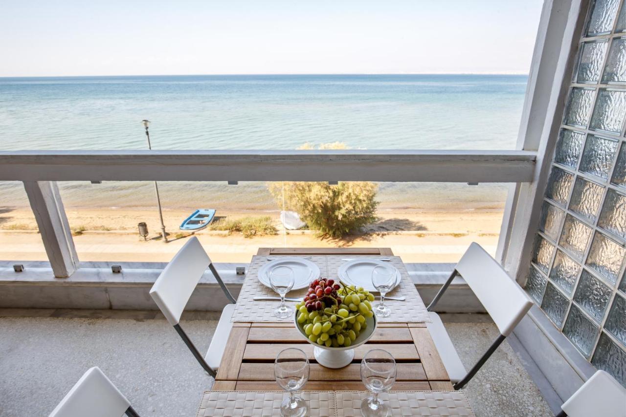 Metaxa Seafront Apartment Peraía Buitenkant foto