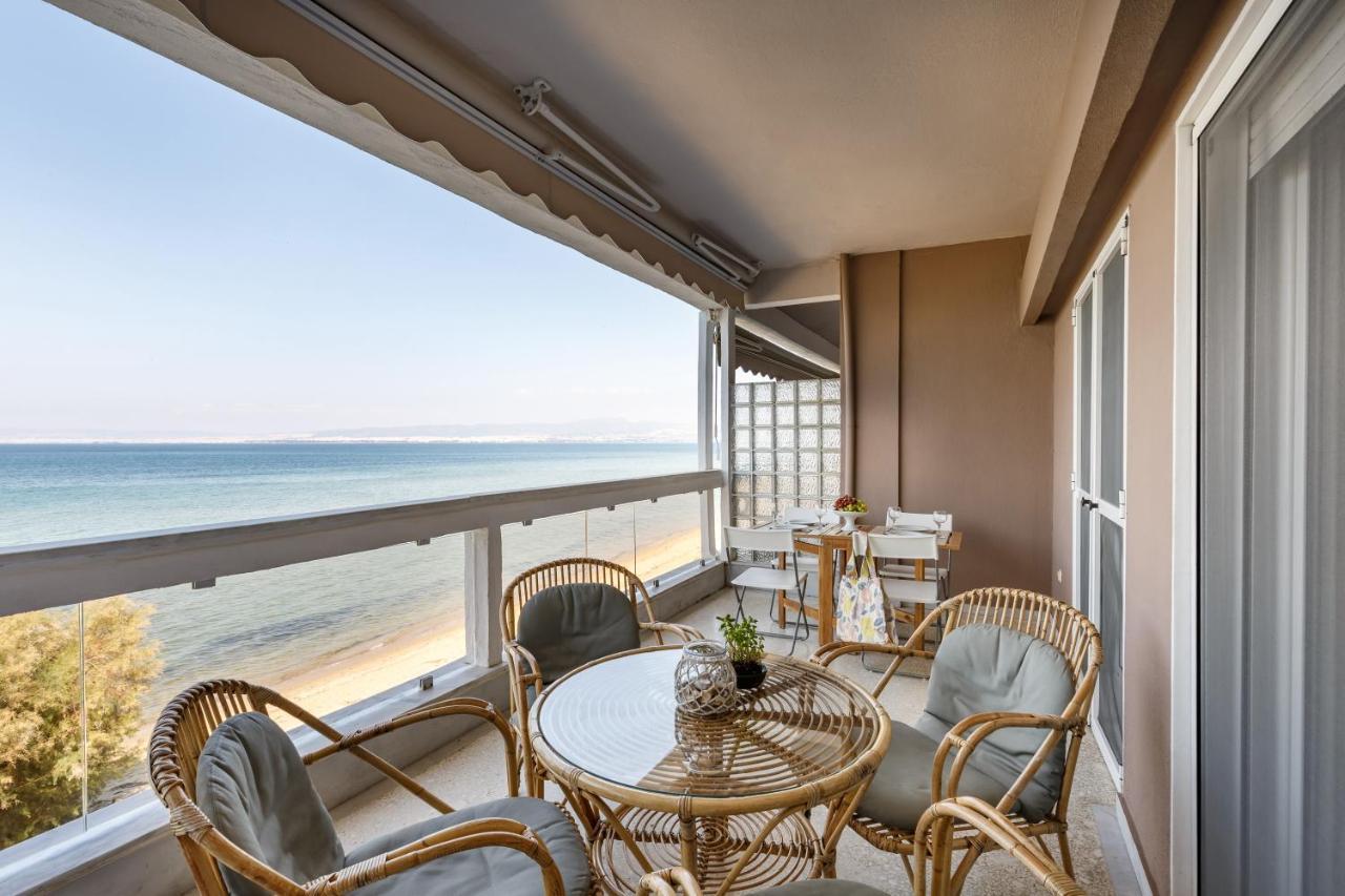 Metaxa Seafront Apartment Peraía Buitenkant foto